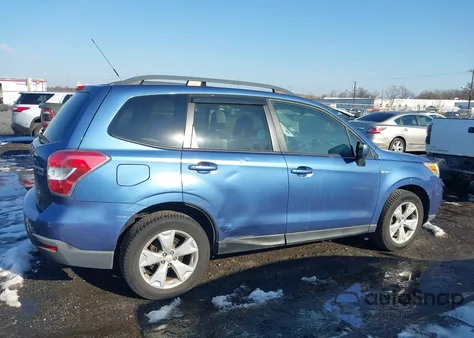 2015 Subaru Forester 2.5I Premium from USA, damaged, VIN JF2SJADC8FH531829